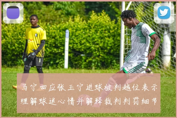 马宁回应张玉宁进球被判越位表示理解球迷心情并解释裁判判罚细节